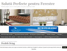 Tablet Screenshot of magazinuldeperdele.ro